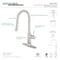 Gourmetier LS2721NYL Single-Handle Pull-Down Kitchen Faucet, Polished Chrome LS2721NYL - alternate 4